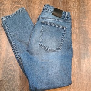 Blank NYC Wooster jeans distress fading straight leg size 36